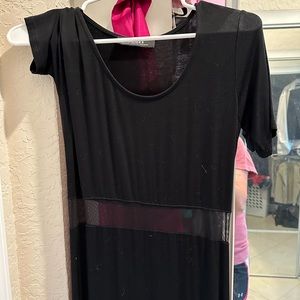 Lulu maxi black dress